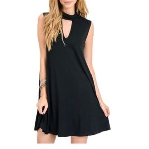 🖤🗝Women’s Keyhole Front Swing Dress